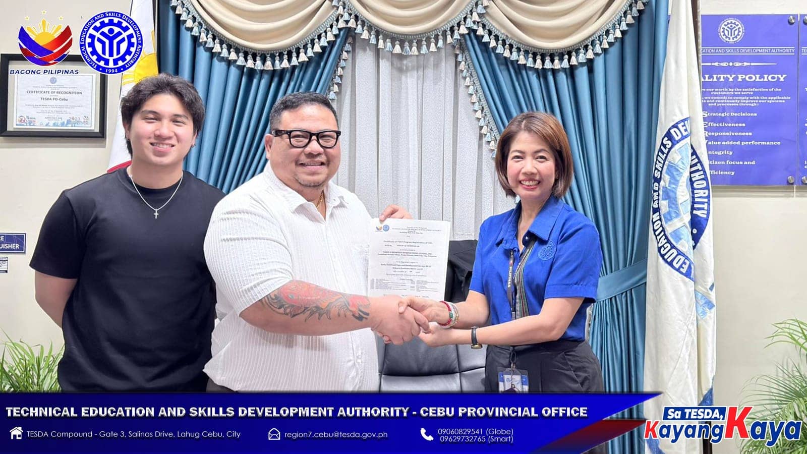 Three H Redwood International School TESDA Registration